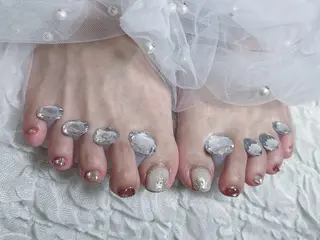 ネイル 【Eclat ｴｸﾗ】nail＆beauty所属・Eclat〔ｴｸﾗ〕 MOEKA𝜗𝜚*のネイルデザイン