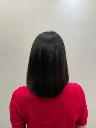 ミディアム カット モデル募集/ホノカのヘアスタイル