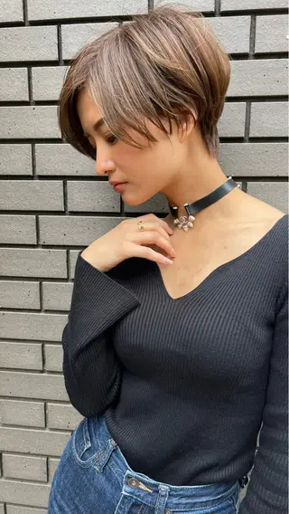 ショート flammeum 高崎のヘアスタイル