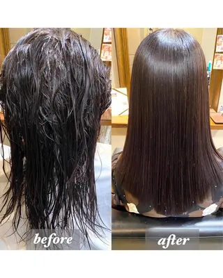 セミロング hair moija所属・宮成 佑介のヘアスタイル