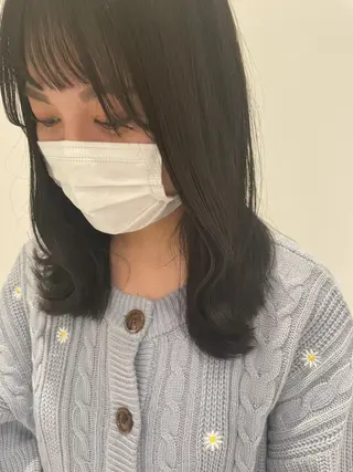 ミディアム 🪴酒井 可南子🪴のヘアスタイル