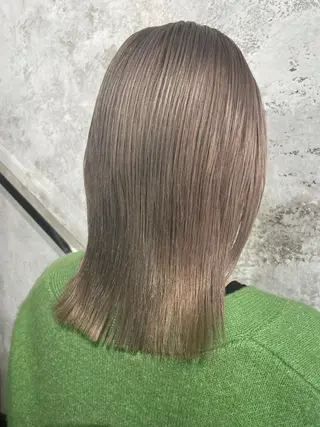 ミディアム M.SLASH bonheur所属・松田 真央のヘアスタイル