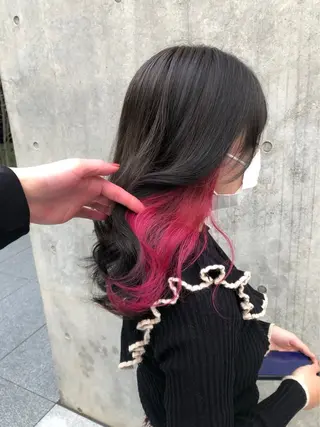 ロング カラー 🍦ブリーチカラー ×髪質改善🍦のヘアスタイル