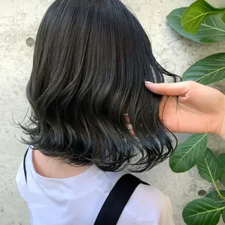 ミディアム カラー kimika🥑 メンズ/髪質改善のヘアスタイル