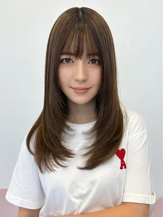 ロング イメチェンカット無料 中高生(女子)限定のヘアスタイル