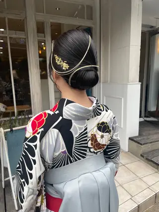 ヘアアレンジ ホンダリサコ 透明感カラー/ボブのヘアスタイル