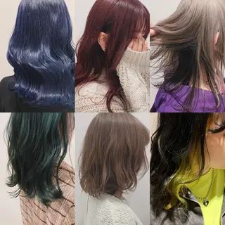 カラー ハイトーン/ウルフ /小澤凌祐🦕のヘアスタイル