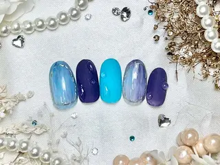 ネイル ネイルPetit Ribbonのネイルデザイン