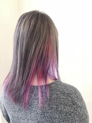 セミロング 寺山 靖晃のヘアスタイル