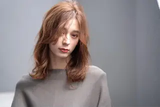 ミディアム カラー 大泉学園 CHISATO🐥のヘアスタイル