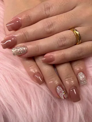 ネイル rukianail 新里のネイルデザイン