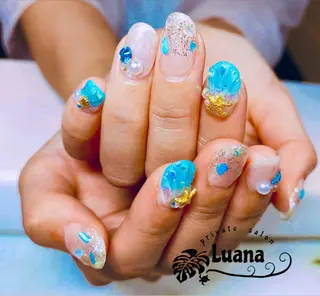 ネイル 自宅ネイルサロン ルアナのネイルデザイン