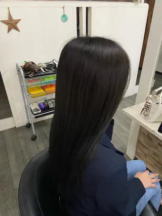 ロング カラー 【縮毛矯正&カラー】 RAN.のヘアスタイル