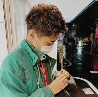 パーマ メンズ 西山梨々【12/1〜 産休を頂きます🎀】のヘアスタイル