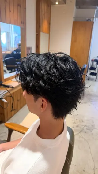 メンズ BONDTOKYO所属・🌟透明感カラー モテ髪Ando🌟のヘアスタイル