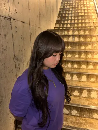 カラー 外国人風ヘア ×18歳美容師ルイヤのヘアスタイル