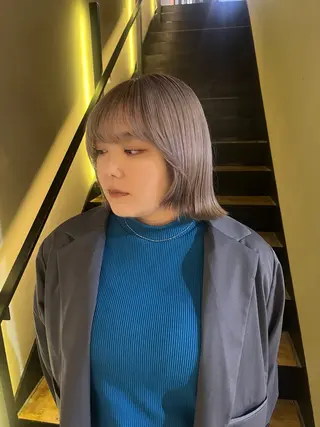 ショート カラー SEAM所属・いぶ /札幌美容師のヘアスタイル