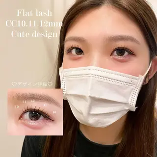 マツエク・マツパ MAQUM Rinoのマツエク・マツパデザイン