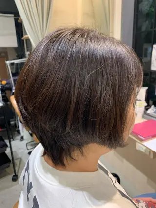 ショート 遊佐 瑞紀のヘアスタイル