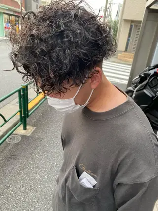 パーマ メンズ LIBRO所属・Moca 〰️のヘアスタイル