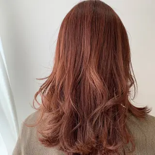 カラー ボブ🍊暖色カラー 浅草【Bob美容師】のヘアスタイル