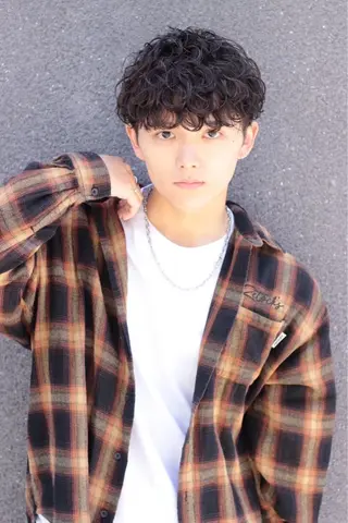 パーマ メンズ 🔥メンズ特化🔥 藍斗のヘアスタイル