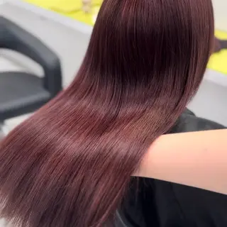 セミロング カラー 🎀愛されgirly ヘア🫧Ayakaのヘアスタイル