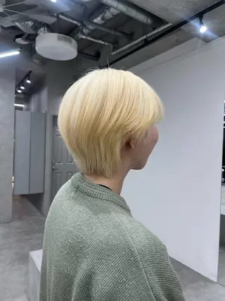 ショート ✨カット1100円/ カラーYudai✨のヘアスタイル