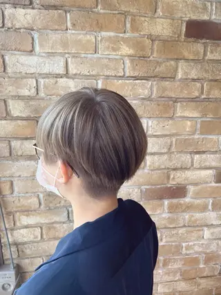 ショート 🧡ミルクティー/ レイヤー🧡ショウナのヘアスタイル