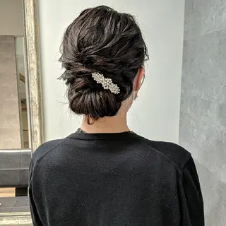 ロング ヘアアレンジ PRIVATE SALON EYES所属・EYES リアのマツエク・マツパデザイン