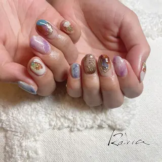 ネイル revia所属・ERI Nailistのネイルデザイン