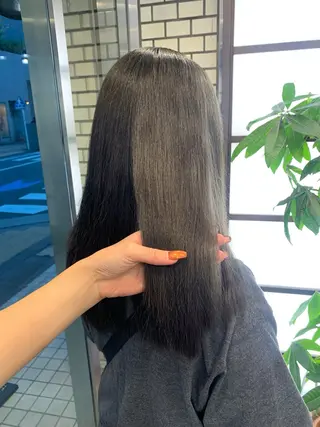 セミロング 本厚木で叶う艶カラー /AYAMI🎀のヘアスタイル