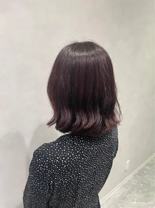 セミロング カラー 一樹ハイトーン/ブリ ーチ/透明感カラーのヘアスタイル