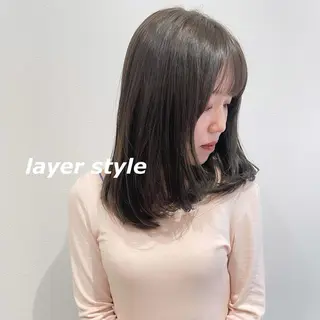 ミディアム カラー 北九州美容室 🕊️わかな✂︎のヘアスタイル