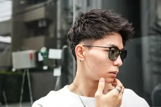 ショート メンズ 楽にキマる ⚔️夢生志(ゆうし)のヘアスタイル