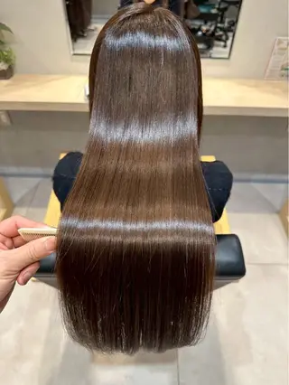 ロング カラー youres hair髪質改善トリートメント&ヘッドスパ青葉台店所属・武田 勇貴のヘアスタイル