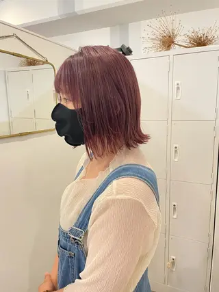 カラー 大迫 江梨のヘアスタイル
