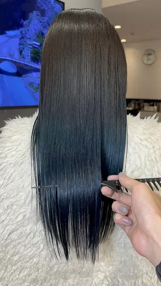 ロング カットモデル募集 ミネのヘアスタイル