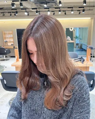 セミロング 🏅EIGHT難波/ 【店長】タモツのヘアスタイル