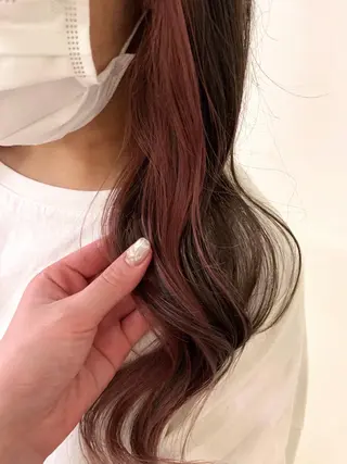 ロング カラー UNU【ユヌ】所属・*UNU* RICOのヘアスタイル