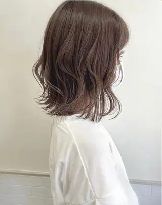 ショート カラー sherry【シェリー】所属・miho 大国町 柔らかハイトーン💛のヘアスタイル