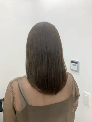 ミディアム カラー 本格ヘッドスパ🌿 ×ヘア 佐藤のヘアスタイル