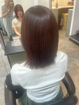 カラー 札幌クロスパーマ /🎀柴田ひな🎀のヘアスタイル