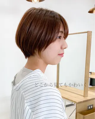 ショート 【ショートスタイル】 志波李空のヘアスタイル