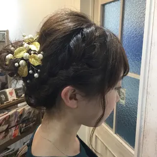 ヘアアレンジ embrace エンブレイスのヘアスタイル