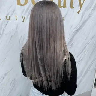 ロング カラー 小森 永のヘアスタイル