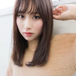 セミロング 堀込 昭吾☆特別価格☆のヘアスタイル