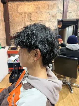 メンズ 來 和生のヘアスタイル
