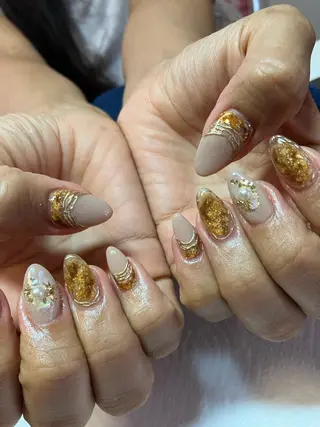 ネイル rukianail 新里のネイルデザイン