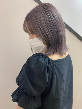 ショート カラー ヘアアレンジ ♡韓国風ヘア 🐈♡MIHOのヘアスタイル